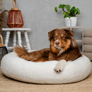 Legowisko dla psa lub kota typu chmurka z przyjemnego materiału